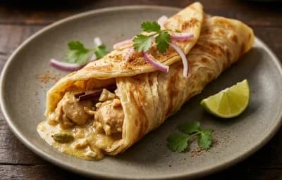 Chicken Korma Roll