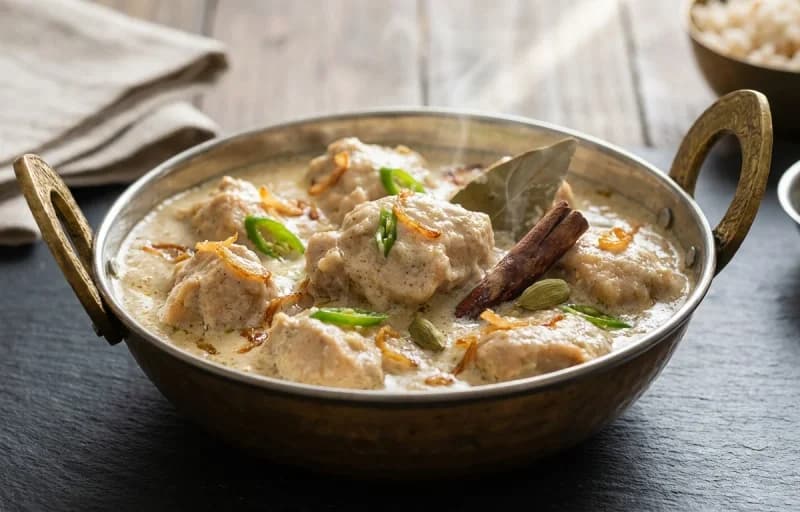 Chicken Rezala with Laccha Paratha - Recipe 1