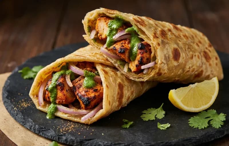 Chicken Tikka Roll