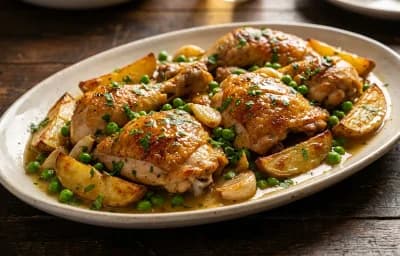 Chicken Vesuvio