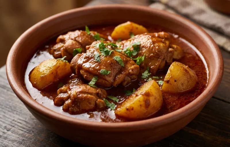 Chicken Vindaloo with Ladi Pav - Recipe 1