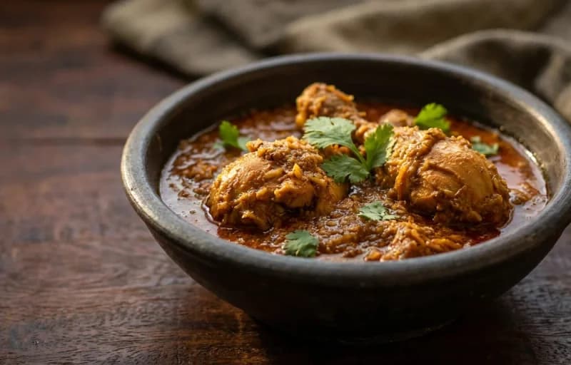 Chicken Xacuti, Chapati and Kachumber Salad - Recipe 1