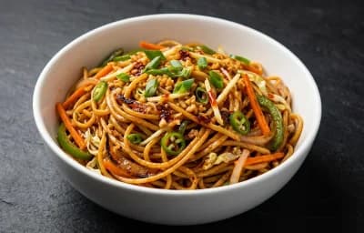 Chilli Garlic Vegetable Noodles