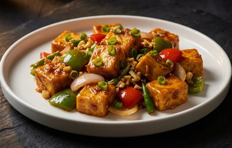 Sweet Corn Soup with Chilli Paneer Dry - Recipe 2