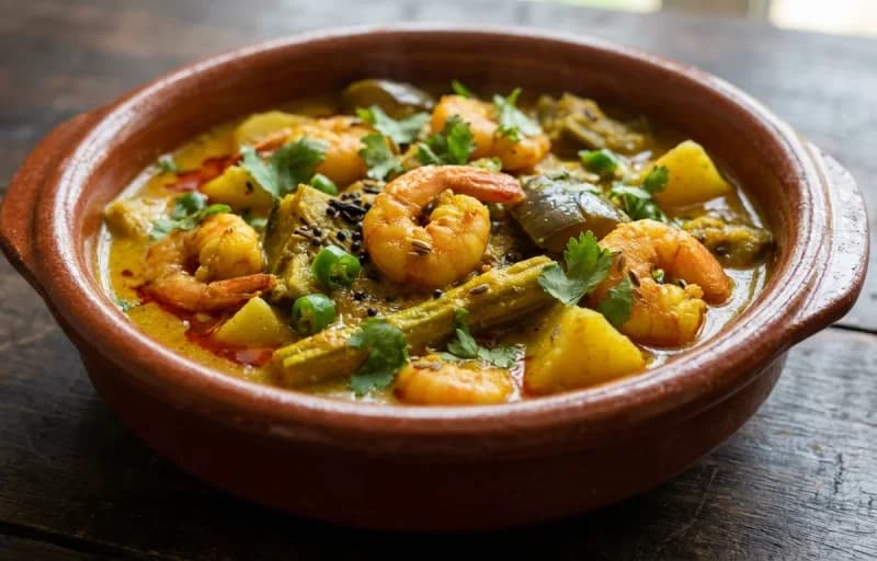 Chingudi Chadchadi, Bihari Arna and Odia Dalma - Recipe 1