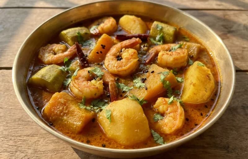 Chingudi Mahura with Bihari Arna - Recipe 1