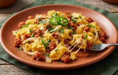 Chorizo and Egg Scramble