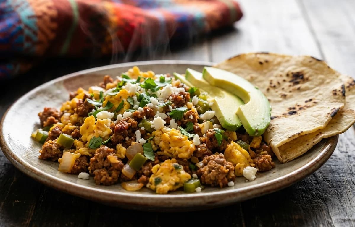 Chorizo con Huevos