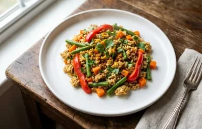 One-Pot Turkey and Rice Skillet