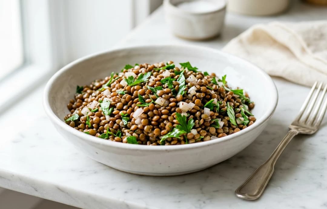 Classic French Lentil Salad