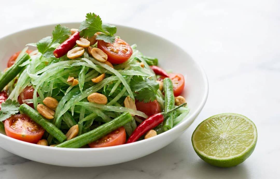 Classic Green Papaya Salad (Som Tum)