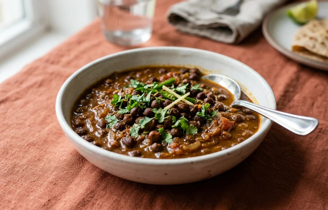 Classic Kala Chana Curry