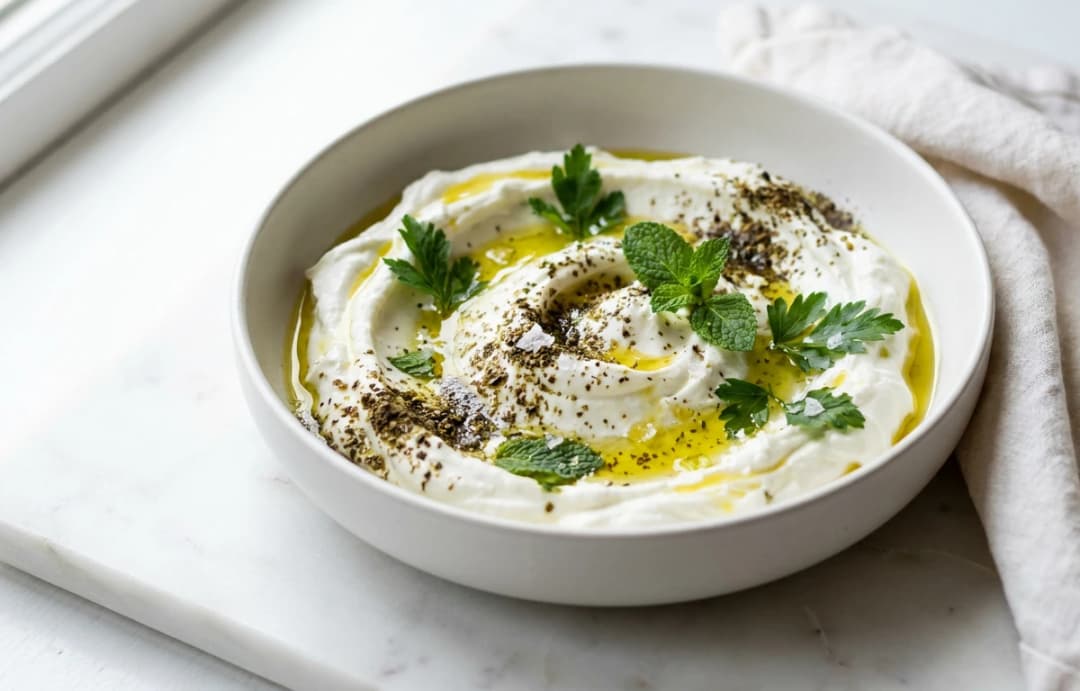 Classic Labneh Dip with Za'atar