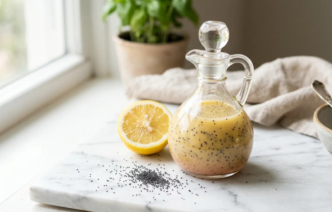 Classic Lemon Poppy Seed Dressing