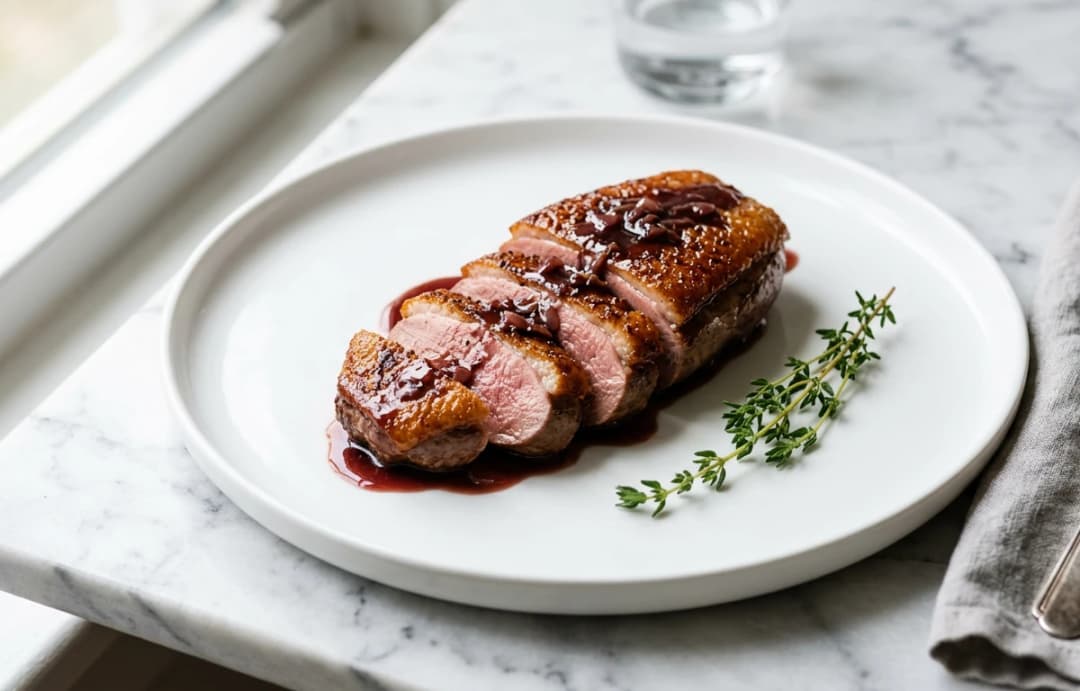Classic Pan-Seared Duck Breast