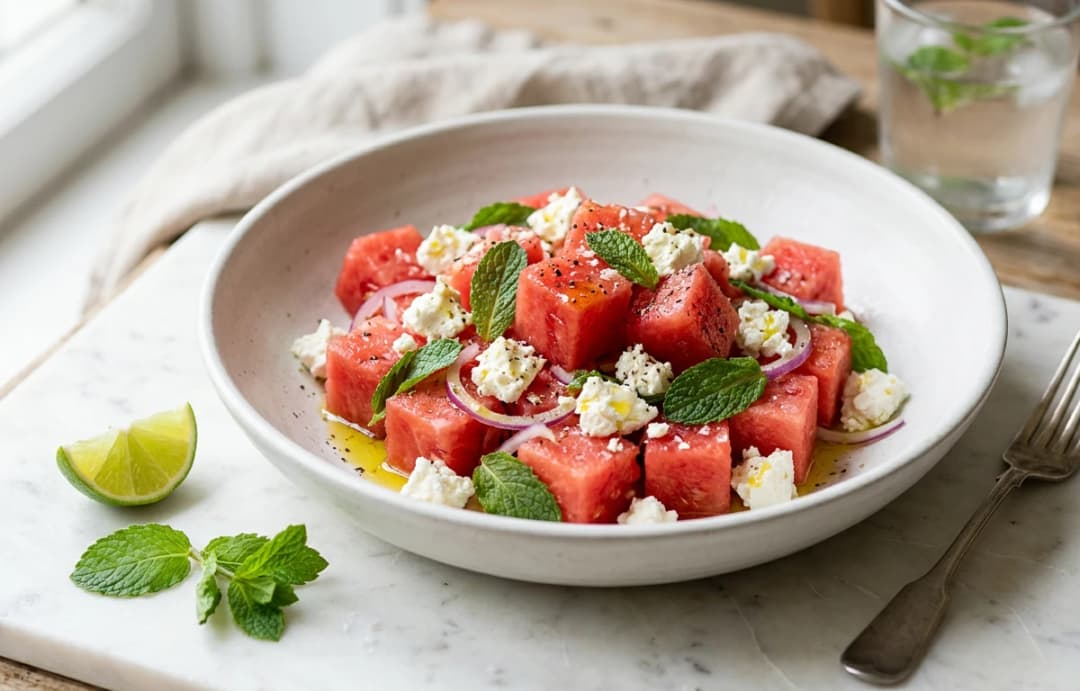 Classic Watermelon & Feta Salad