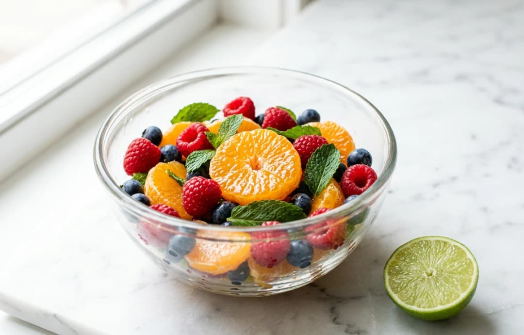 Clementine & Mint Fruit Salad
