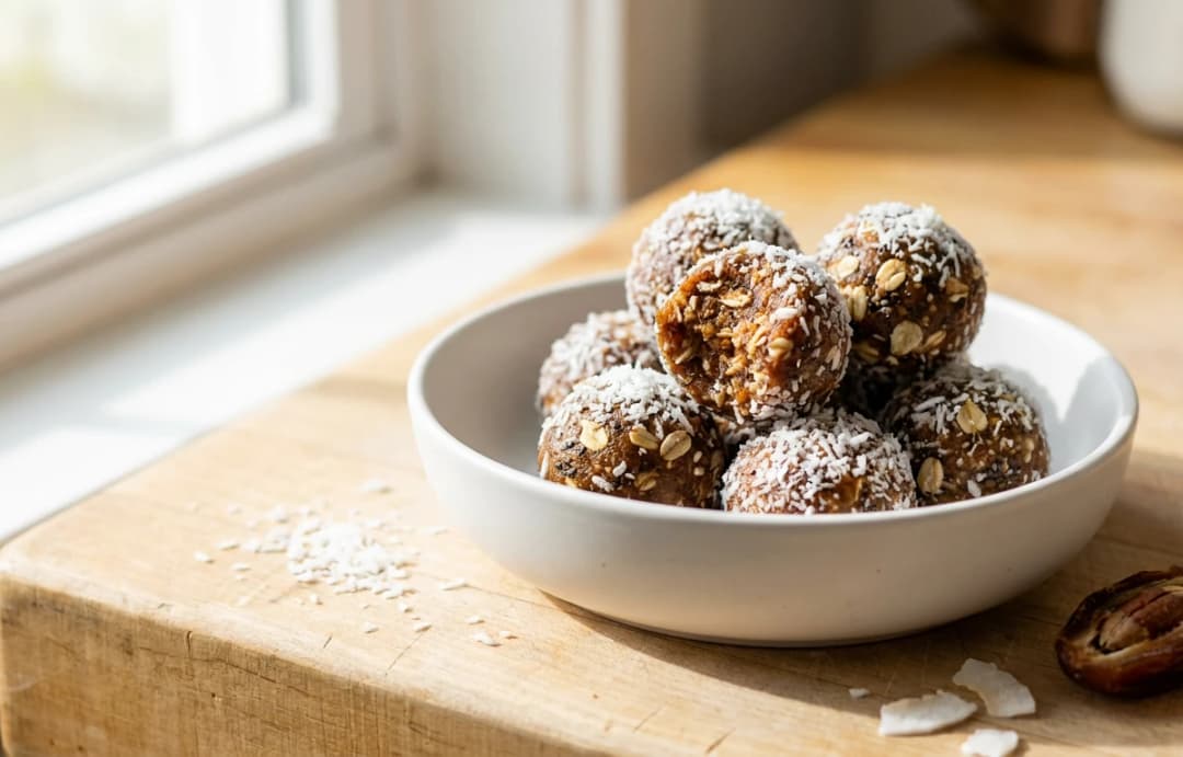 Coconut & Date Energy Bites