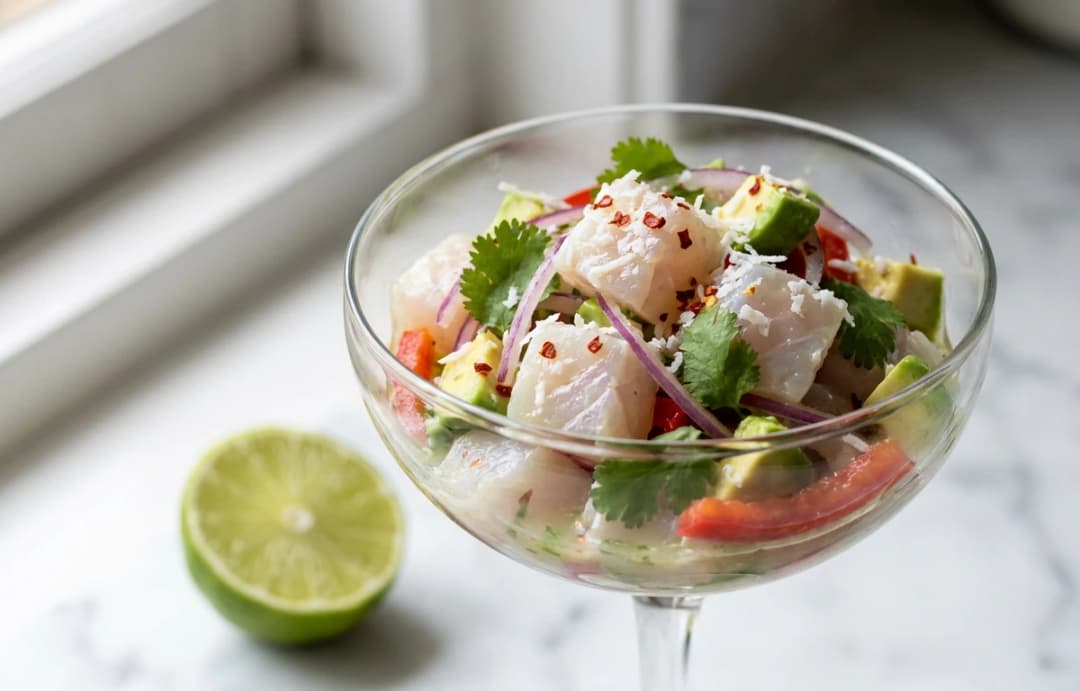 Coconut & Lime Fish Ceviche