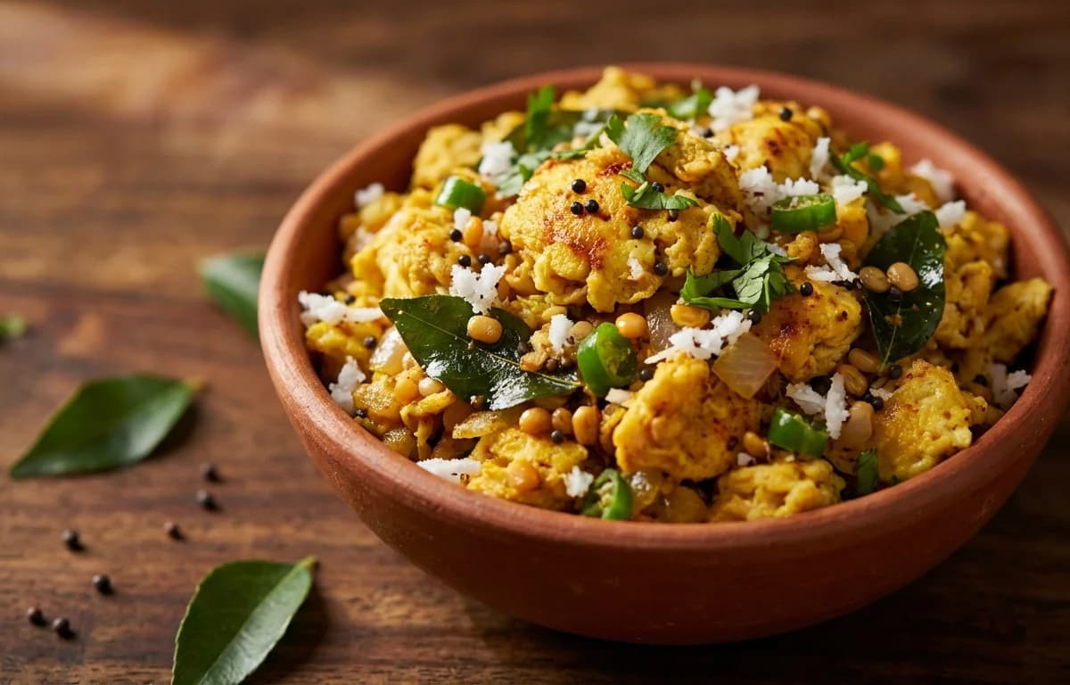 Coconut Egg Fry