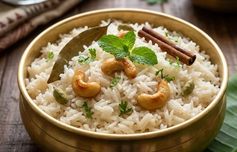 Muttai Thokku with Coconut Milk Rice - Recipe 2