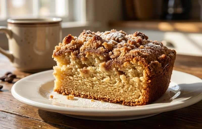 Coffee Cake with Hot Chocolate - Recipe 1