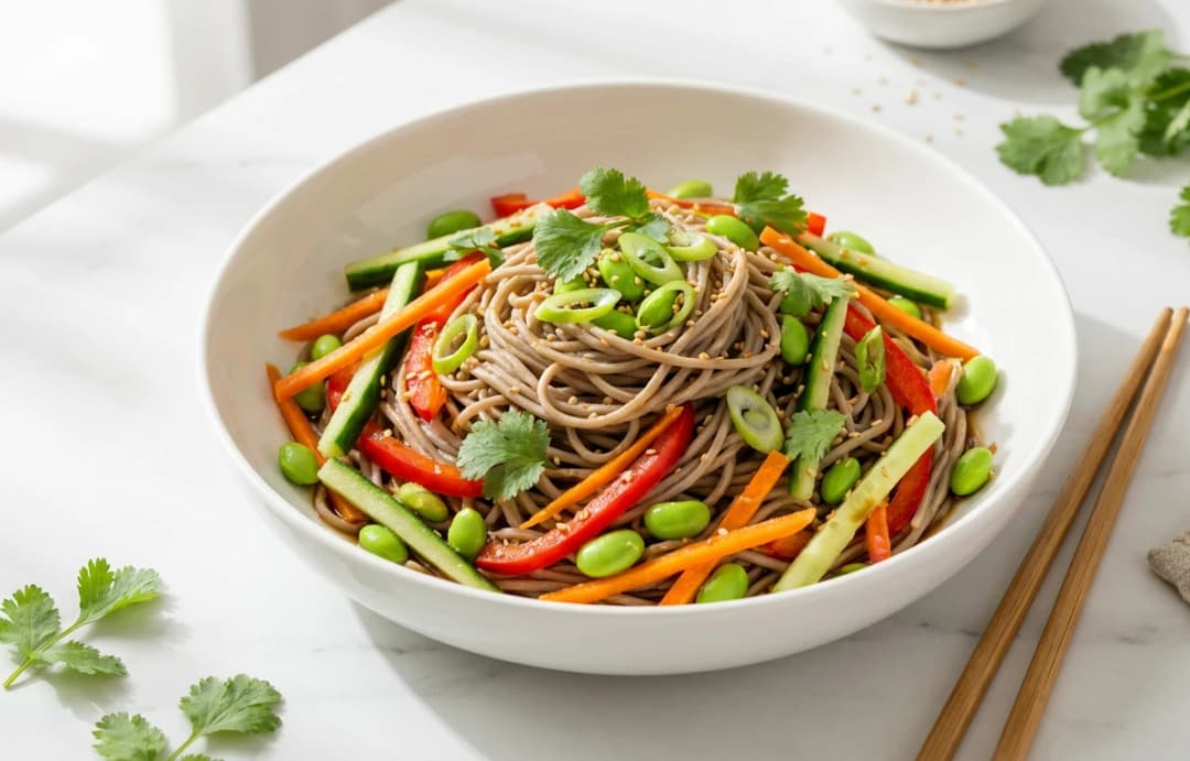 Cold Soba Noodle Salad