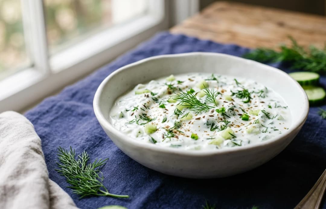 Cooling Cucumber & Dill Raita