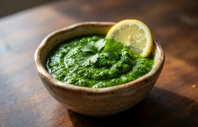 Chicken Tikki with Coriander Chutney - Recipe 2