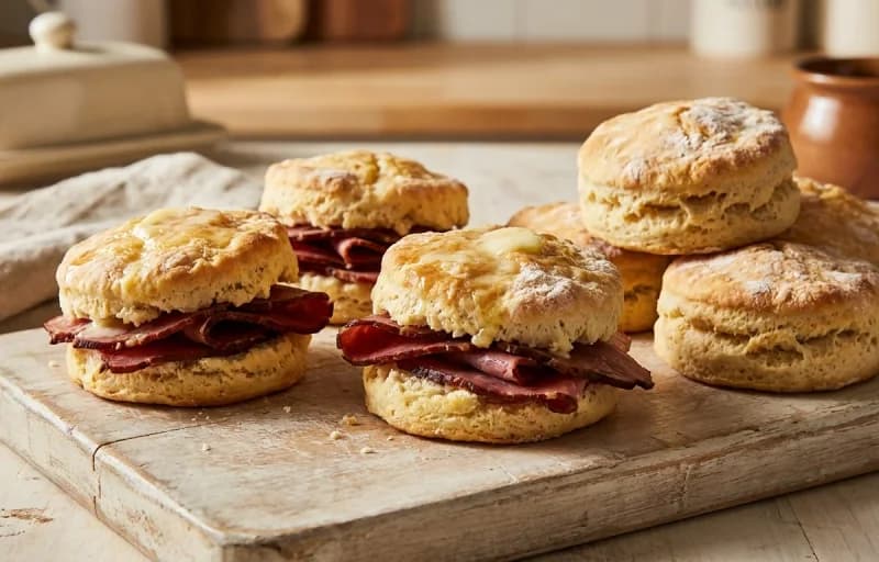 Country Ham Biscuits