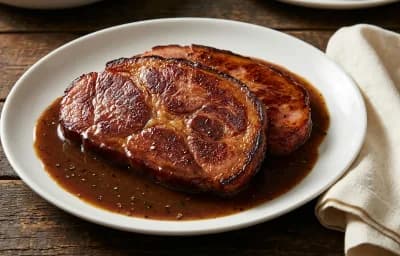 Country Ham with Red-Eye Gravy