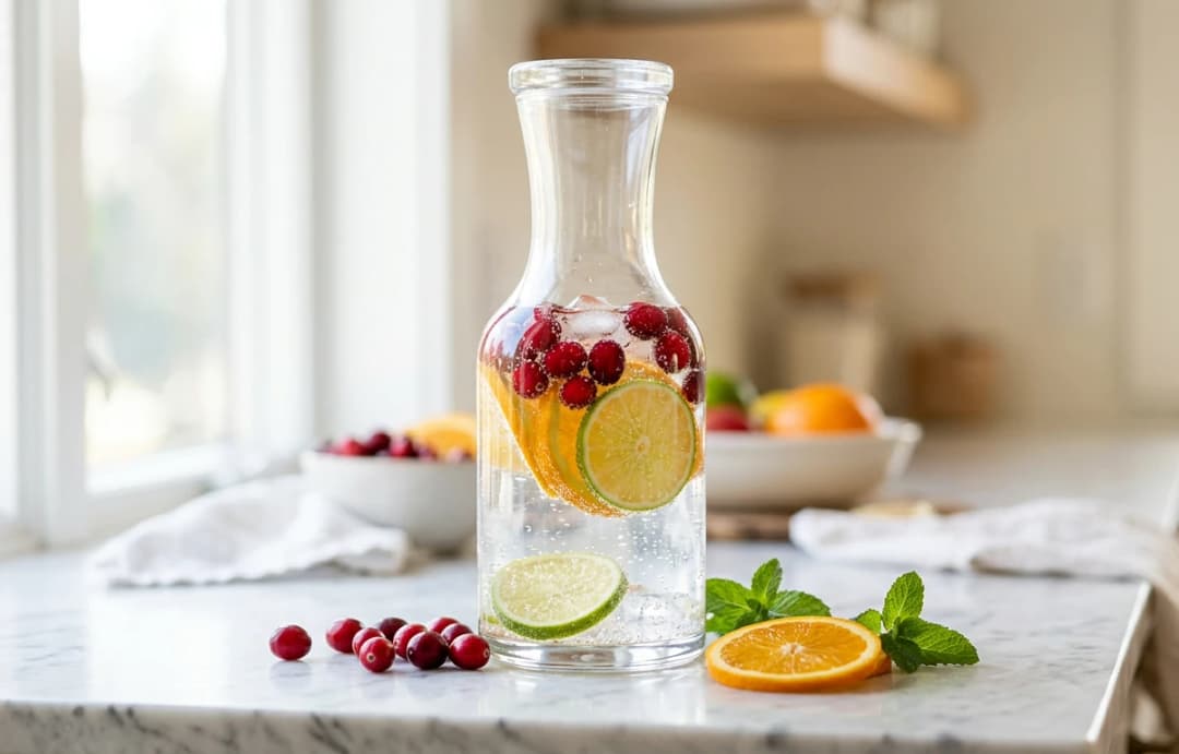 Cranberry-Infused Water