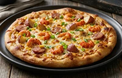 Crawfish Boil Pizza