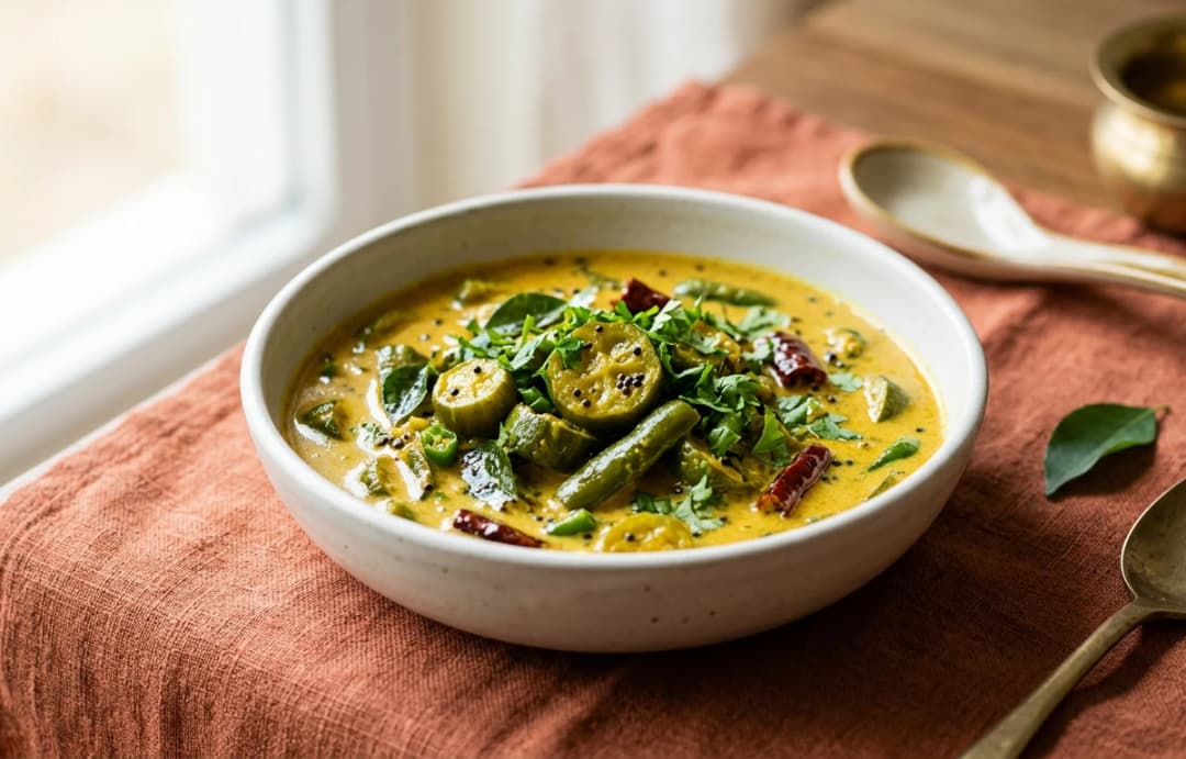 Creamy Coconut Ivy Gourd
