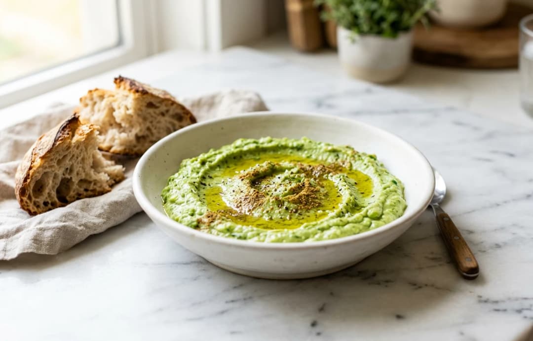 Creamy Edamame Dip