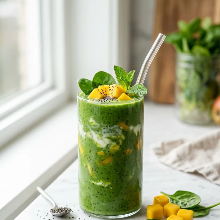 Creamy Green Protein Smoothie
