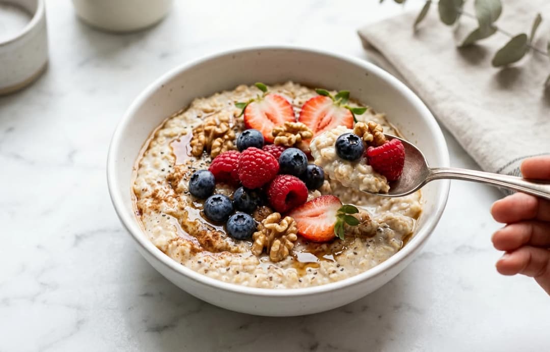 Creamy High-Protein Oatmeal