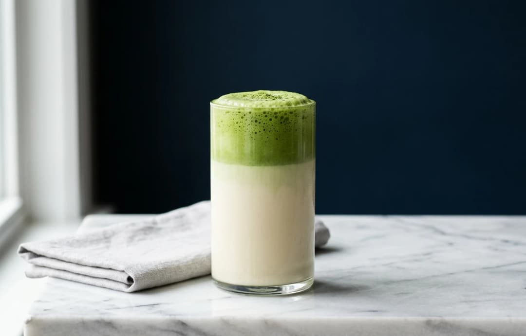 Creamy Oat Milk Matcha Latte