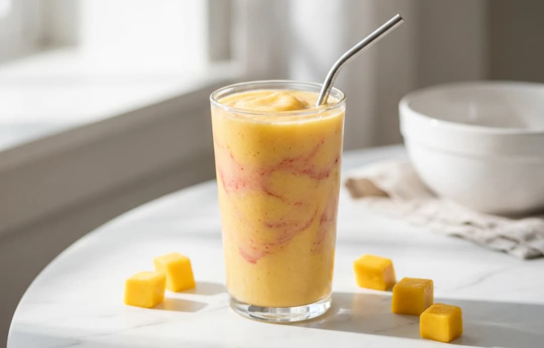Creamy Soursop & Banana Smoothie
