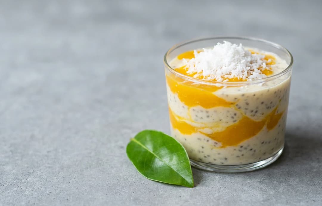 Creamy Soursop Chia Pudding