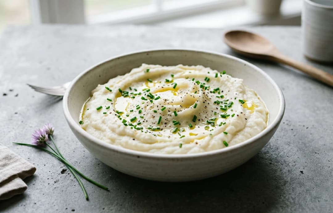 Creamy Turnip & Cauliflower Mash