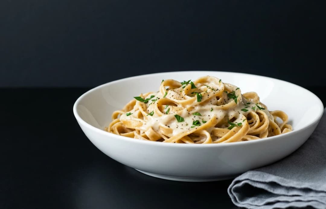 Creamy Vegan Cashew Alfredo
