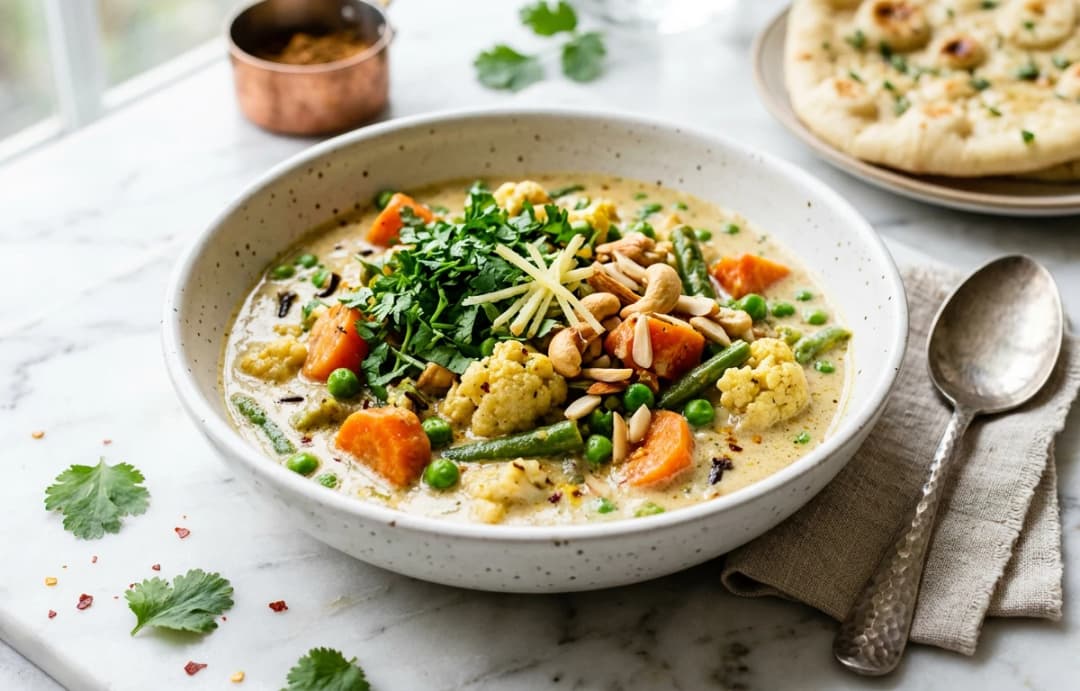 Creamy Vegetable Mawa Korma