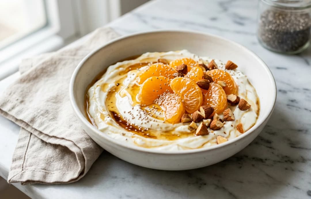 Creamy Yogurt Bowl with Mandarin