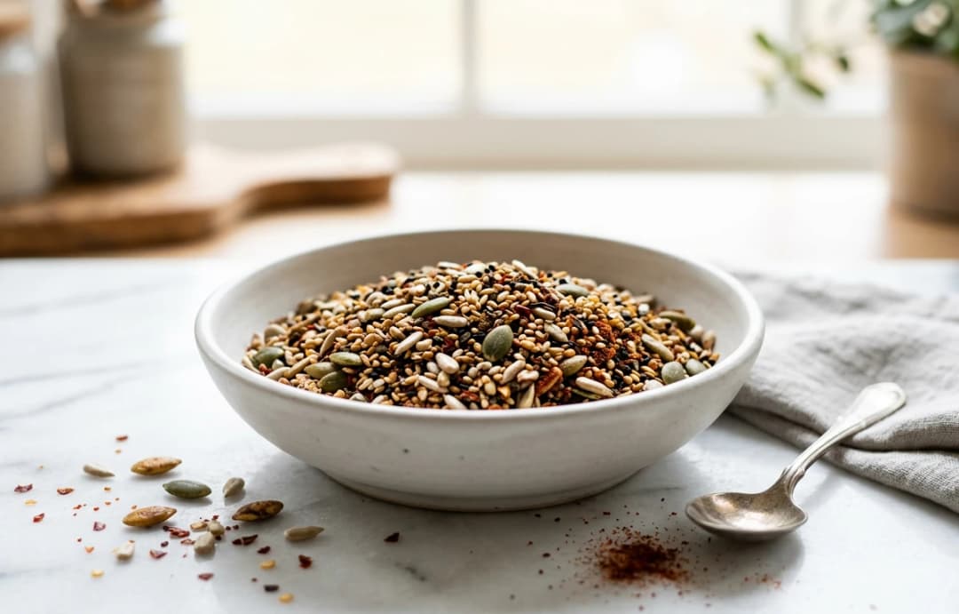 Crunchy Seed & Spice Topper