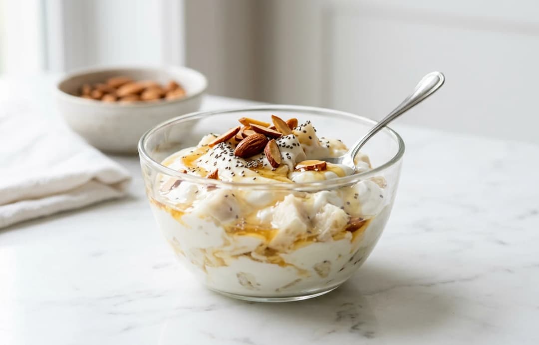 Custard Apple Yogurt Swirl