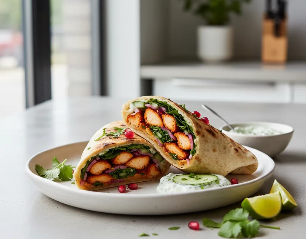 Tandoori Chicken Wrap