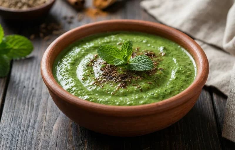 Hyderabadi Chicken Biryani, Dahi ki Chutney and Kachumber Salad - Recipe 2