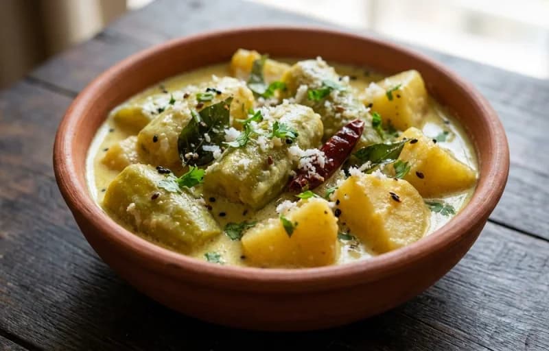 Bihari Arna, Dahi Nadia Tarkari and Saga Bhaja - Recipe 2