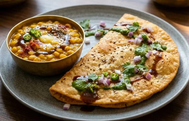 Dal Pakwan with Egg Chaat - Recipe 1